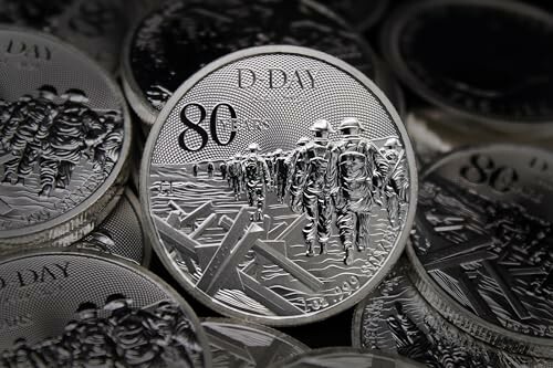 Alderney .999 Silver D-Day Coin