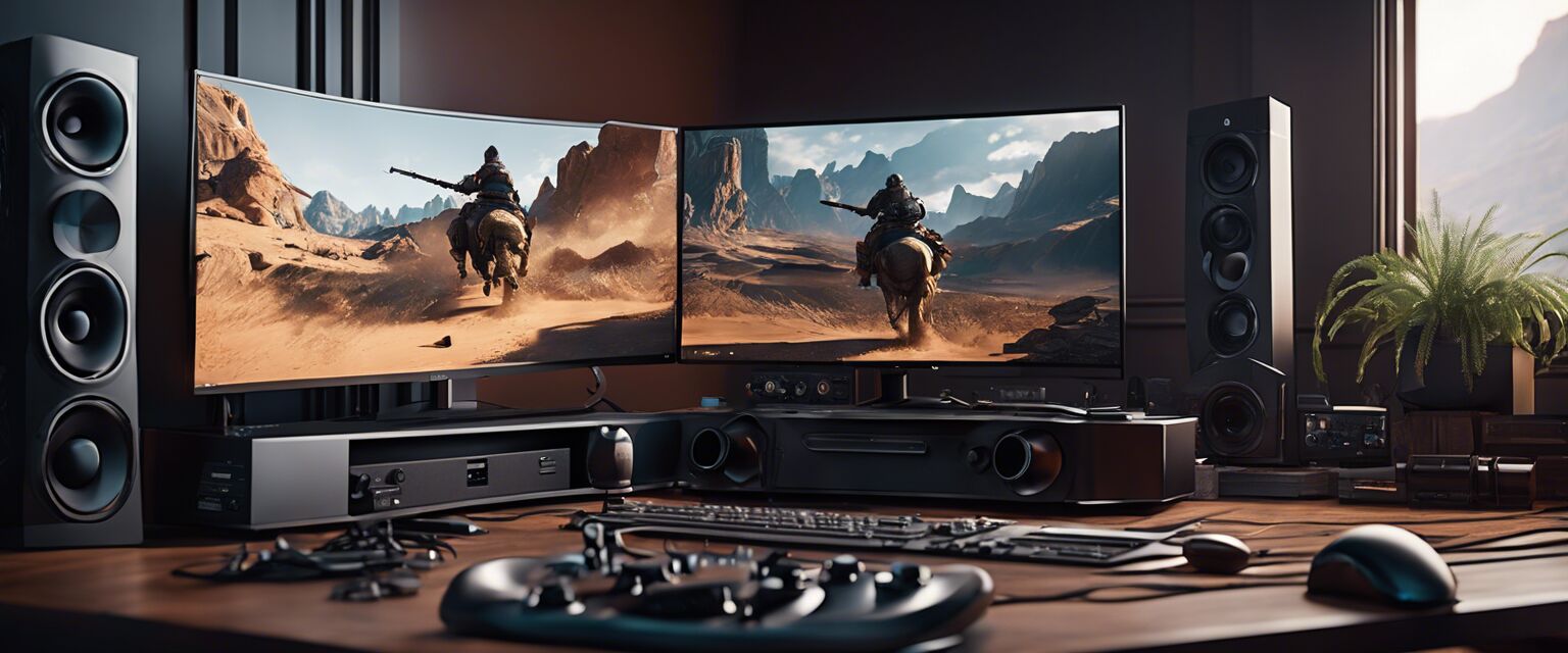 Exclusive gaming system setup