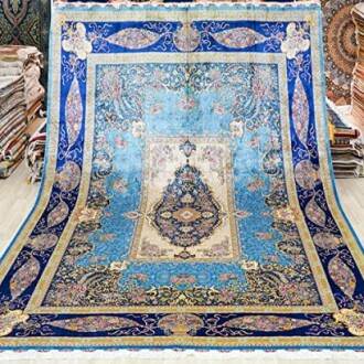 Yuchen Rug 10x14 Blue