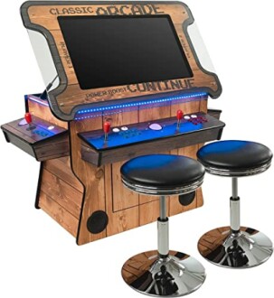 Creative Arcades Full Size Commercial Grade Cocktail Arcade Machine