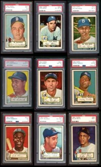 1952 Topps Baseball Complete Set